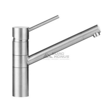 ALVEUS Смеситель для кухни однорычажный Nika steel SAT (1103796)