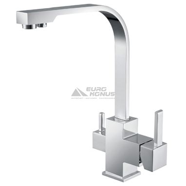 ASIGNATURA Смеситель для питьевой воды двухрычажный Twin Flat 80544600
