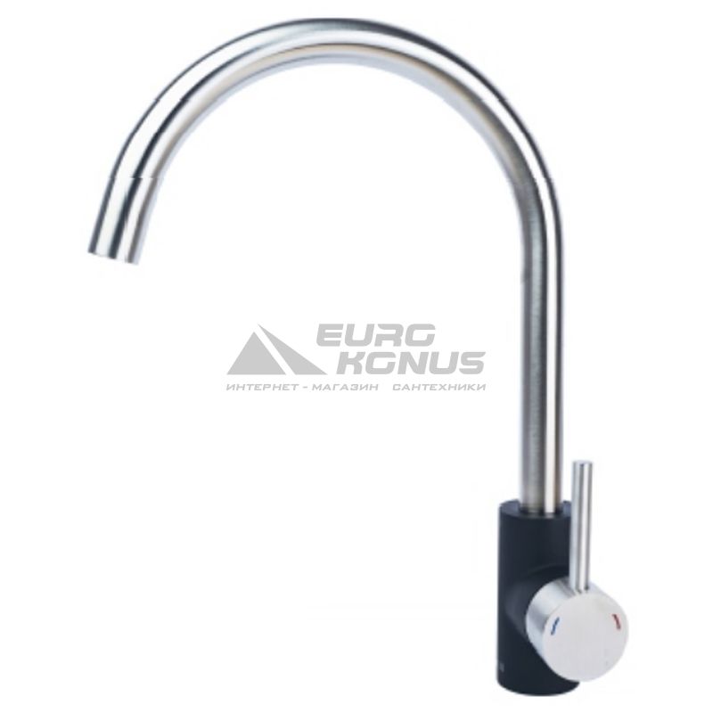 AXIS Смеситель для кухни однорычажный Lisa глубокий черный BW7002_K1/S 3BT.02592.03B.B0124