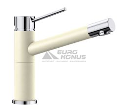 BLANCO Смеситель для кухни однорычажный ALTA Compact хром/жасмин (515318)