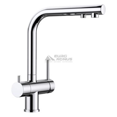 BLANCO Смеситель для кухни на две воды двухрычажный FONTAS II хром (523128)