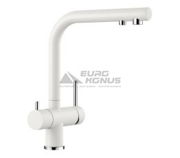 BLANCO Смеситель для кухни на две воды двухрычажный FONTAS II белый (523134)