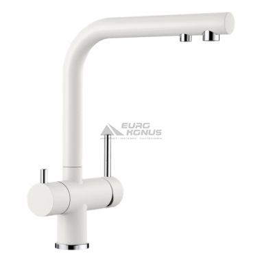 BLANCO Смеситель для кухни на две воды двухрычажный FONTAS II белый (523134)