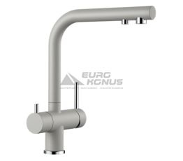 BLANCO Смеситель для кухни на две воды двухрычажный FONTAS II жемчужный (523138)