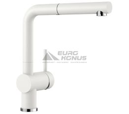 BLANCO Смеситель для кухни однорычажный с выдвижным изливом LINUS-S белый (516692)