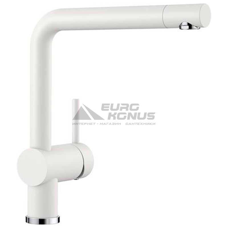 BLANCO Смеситель для кухни однорычажный LINUS белый (516702)