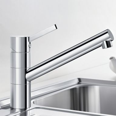 BLANCO Смеситель для кухни однорычажный TIVO хром (517599)