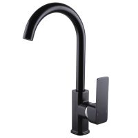 DOMINO Смеситель для кухни однорычажный Malibu DMM-203L-Black