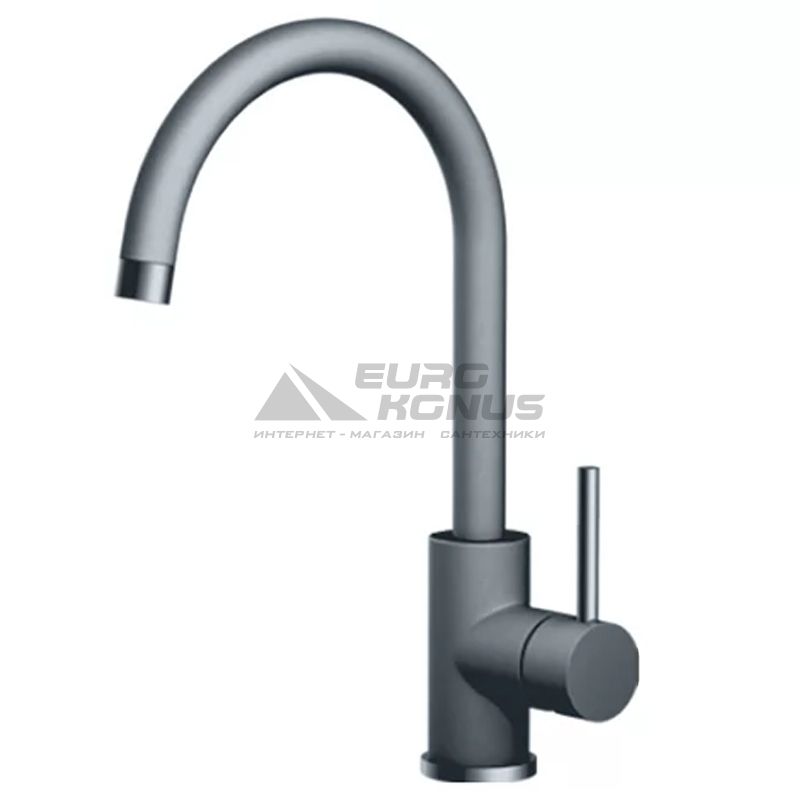 FABIANO Смеситель для кухни однорычажный FKM 41 SS Grey Metallic (8232.401.0805)