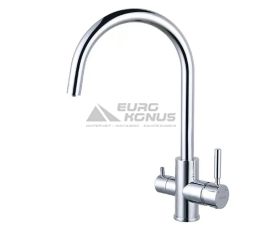 FABIANO Смеситель для питьевой воды двухрычажный FKM 31.3 Chrome 02 хром (8231.403.0759)
