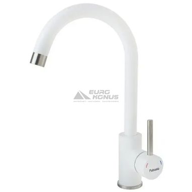 FABIANO Смеситель для кухни однорычажный SKF 850 ST Alpine White (8232.401.0906)
