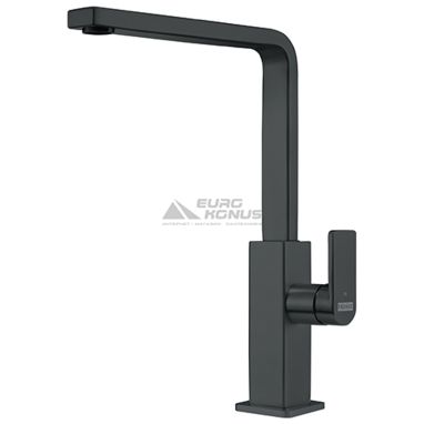 FRANKE Смеситель для кухни однорычажный Mythos Swivel черный (115.0550.441)