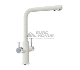 FRANKE Смеситель для питьевой воды двухрычажный NEPTUNE CLEAR WATER хром/белый (115.0370.703)