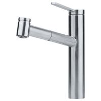 FRANKE Смеситель для кухни однорычажный с выносным шлангом TANGO NEO Pull Out Spray нержавеющая сталь (115.0596.389)