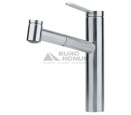 FRANKE Смеситель для кухни однорычажный с выносным шлангом TANGO NEO Pull Out Spray нержавеющая сталь (115.0596.389)