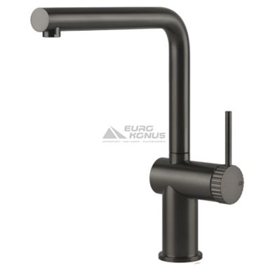 GESSI Смеситель для кухни однорычажный Inedito черный брашированный (60451-126)