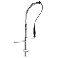 GESSI Смеситель для кухни однорычажный с двумя изливами Oxygene Cucina H.T. хром (00941-031)