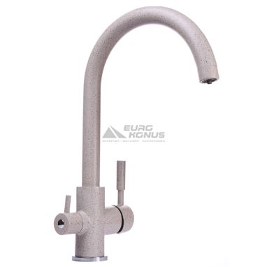 GLOBUS LUX Смеситель для питьевой воды двухрычажный GLLR-0333-5-TERRA