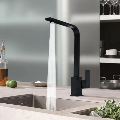 GLOBUS LUX Смеситель для кухни однорычажный SICILIA SBQ-203S-BB