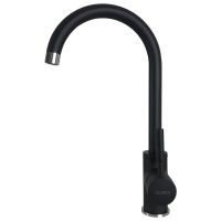 GLOBUS LUX Смеситель для кухни однорычажный LAZER GLLR-0203S-BB