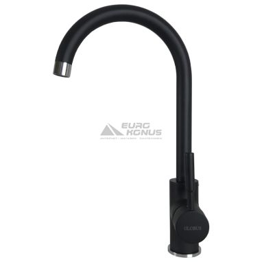 GLOBUS LUX Смеситель для кухни однорычажный LAZER GLLR-0203S-BB