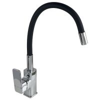 GLOBUS LUX Смеситель для кухни однорычажный с гибким изливом Milano GLM-203LR