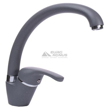 GLOBUS LUX Смеситель для кухни однорычажный GLSO-0203S-3-TITANIUM