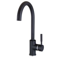 GLOBUS LUX Смеситель для кухни однорычажный LAZER GLLR-0203S-1-ONIX