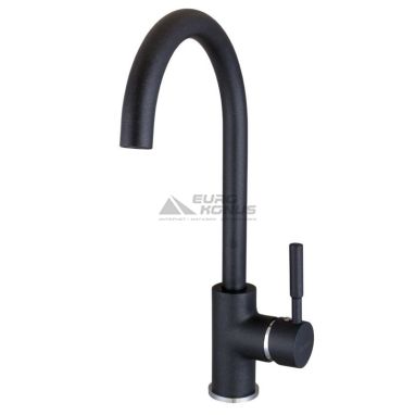 GLOBUS LUX Смеситель для кухни однорычажный LAZER GLLR-0203S-1-ONIX