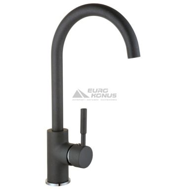 GLOBUS LUX Смеситель для кухни однорычажный LAZER GLLR-0203S-3-TITANIUM