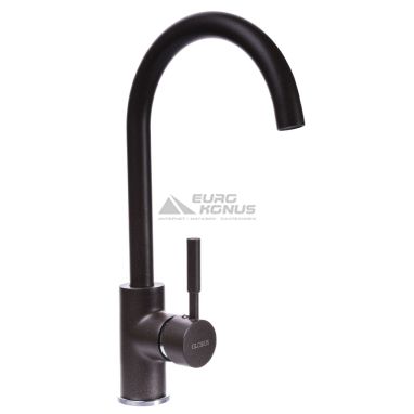 GLOBUS LUX Смеситель для кухни однорычажный LAZER GLLR-0203S-6-MARONE