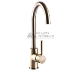 GLOBUS LUX Смеситель для кухни однорычажный LAZER GLLR-0203S-9-BRONZE