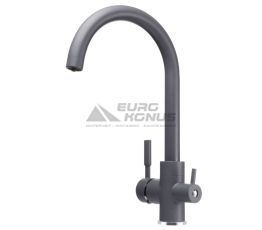 GLOBUS LUX Смеситель для питьевой воды двухрычажный GLLR-0333-3-TITANIUM