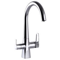 GLOBUS LUX Смеситель для питьевой воды двухрычажный GLLR-0999
