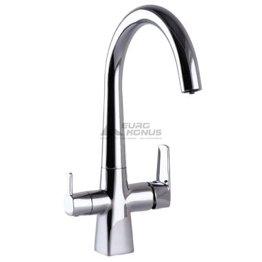 GLOBUS LUX Смеситель для питьевой воды двухрычажный GLLR-0999