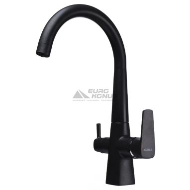 GLOBUS LUX Смеситель для питьевой воды двухрычажный GLLR-0999-1-ONIX