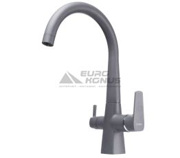 GLOBUS LUX Смеситель для питьевой воды двухрычажный GLLR-0999-3-TITANIUM