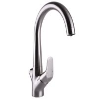 GLOBUS LUX Смеситель для питьевой воды двухрычажный GLLR-0222-8-STSTEEL