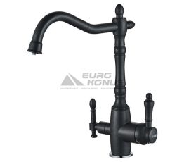 GLOBUS LUX Смеситель для питьевой воды двухрычажный GLLR-1000-1-ONIX
