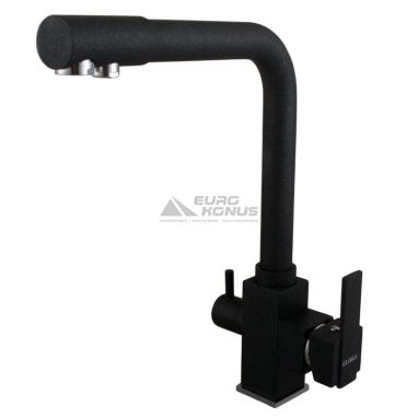 GLOBUS LUX Смеситель для питьевой воды двухрычажный GLLR-0100-1-ONIX