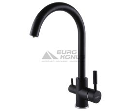 GLOBUS LUX Смеситель для питьевой воды двухрычажный GLLR-0333-10- BB
