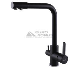 GLOBUS LUX Смеситель для питьевой воды двухрычажный GLLR-0444-10-BB