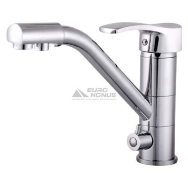 GLOBUS LUX Смеситель для питьевой воды двухрычажный GLQU-0555