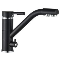 GLOBUS LUX Смеситель для питьевой воды двухрычажный GLLR-0555-10-BB