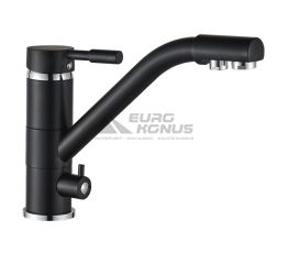 GLOBUS LUX Смеситель для питьевой воды двухрычажный GLLR-0555-10-BB