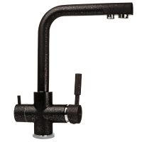 GLOBUS LUX Смеситель для питьевой воды двухрычажный GLLR-0888-1-ONIX
