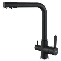 GLOBUS LUX Смеситель для питьевой воды двухрычажный GLLR-0444-1-ONIX
