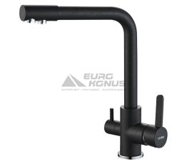 GLOBUS LUX Смеситель для питьевой воды двухрычажный GLLR-0444-1-ONIX