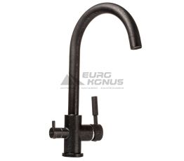 GLOBUS LUX Смеситель для питьевой воды двухрычажный GLLR-0333-1-ONIX