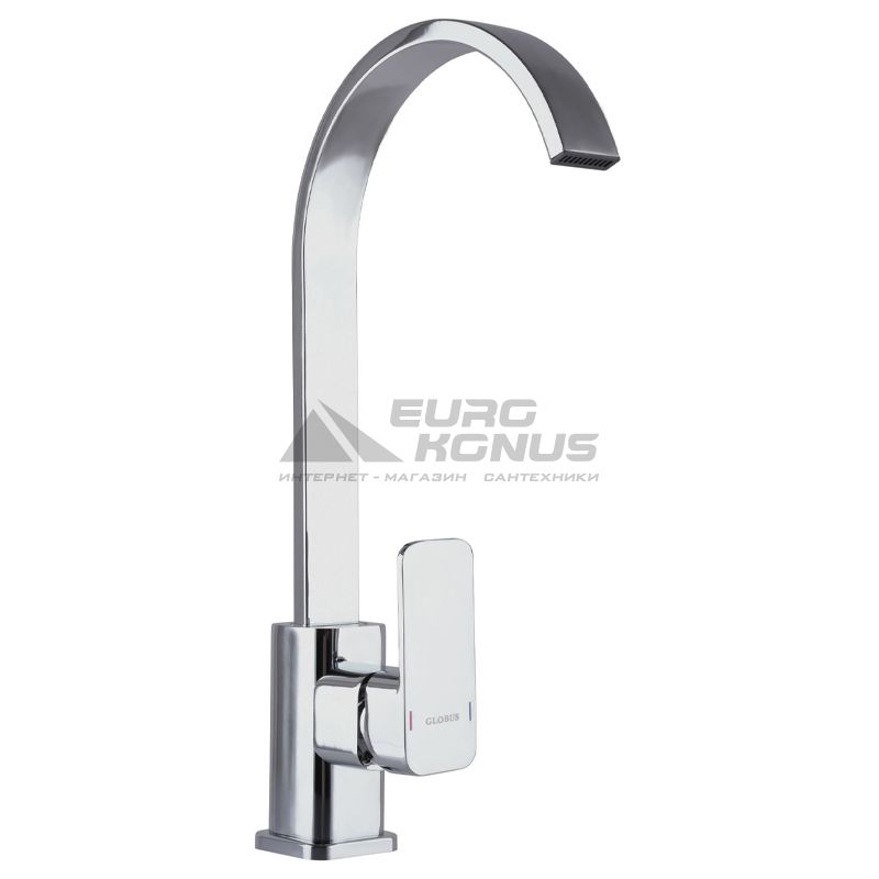 GLOBUS LUX Смеситель для кухни однорычажный Milano GLM-203L